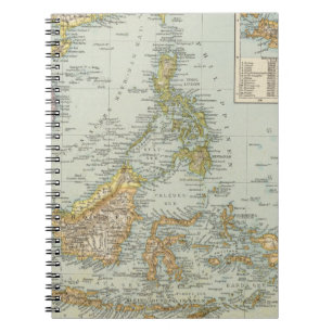 Indo-China und Malaysischer Archipel Notizblock