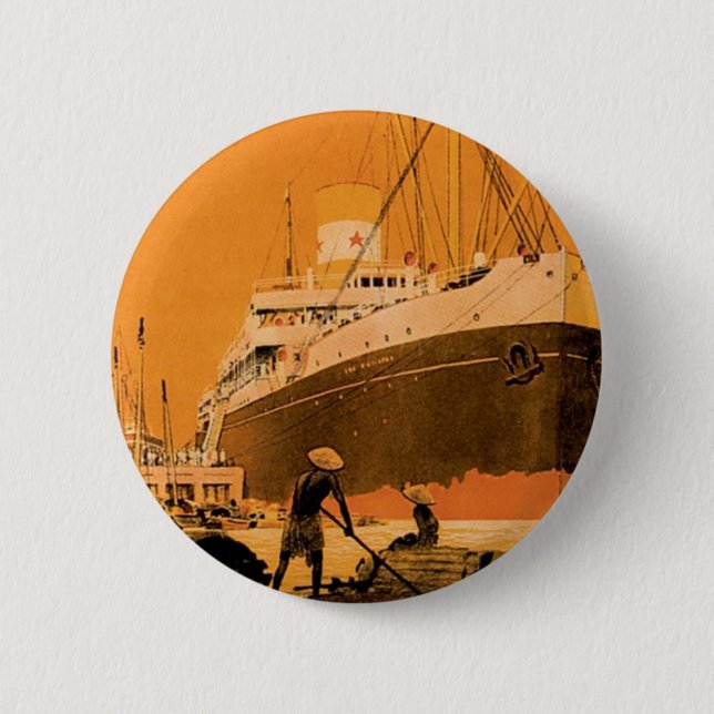 Indochine Chargeurs Reunis Button (Vorderseite)