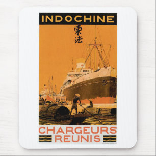 Indochine Chargeurs Reunis Mousepad