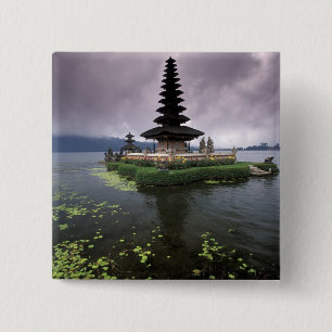 Indonesien, Bali, Ulun Danu Tempel. Button