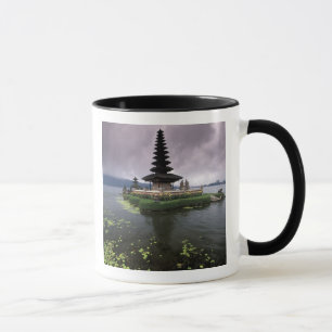 Indonesien, Bali, Ulun Danu Tempel. Tasse