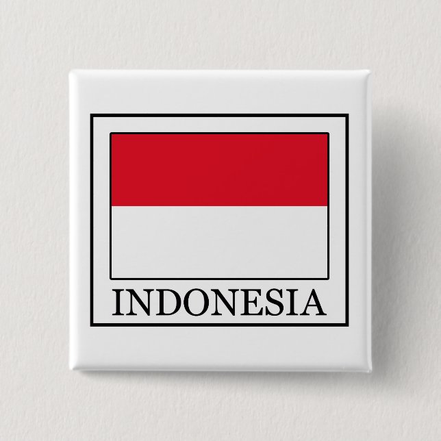 Indonesien Button (Vorderseite)