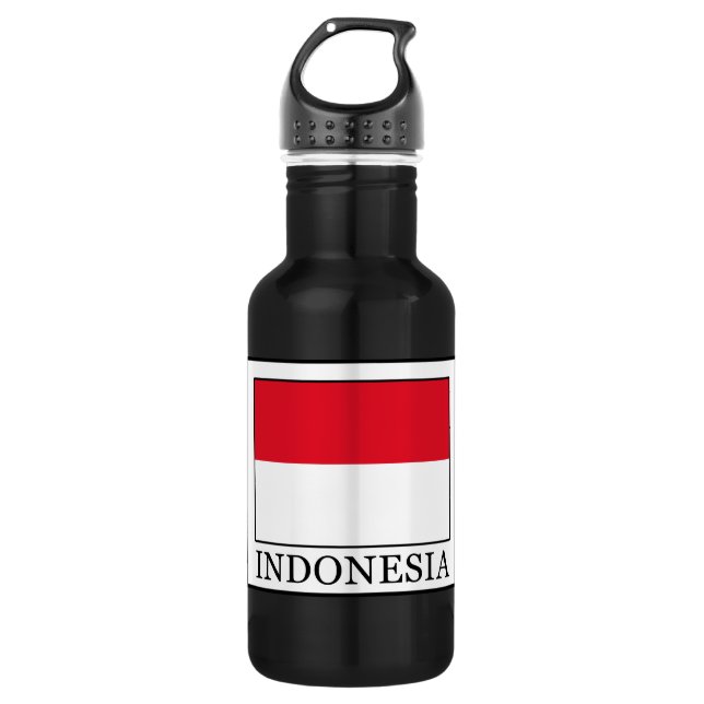 Indonesien Edelstahlflasche (Vorderseite)
