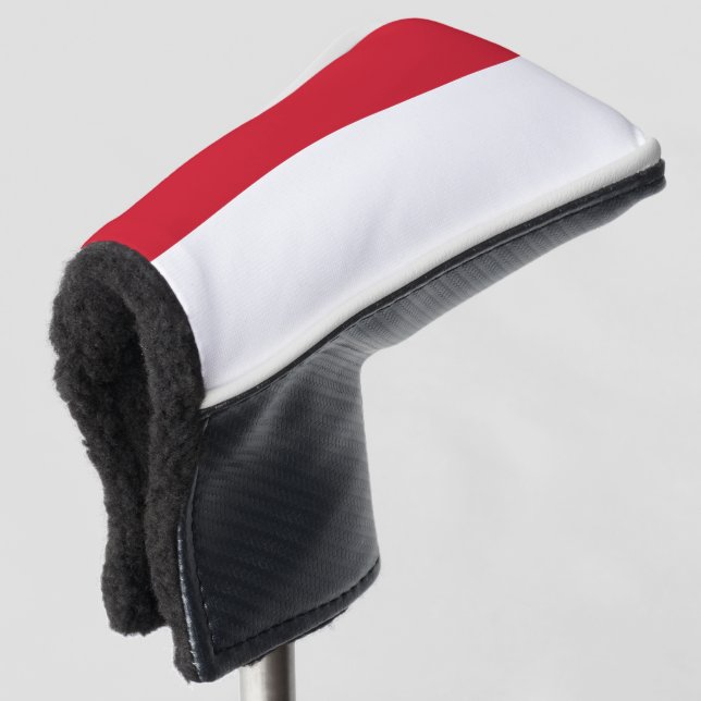 Indonesien-Flagge Golf Headcover (3/4 Vorderseite)