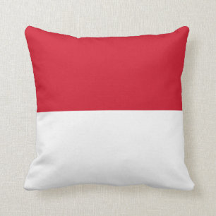 Indonesien-Flaggenkissen Kissen