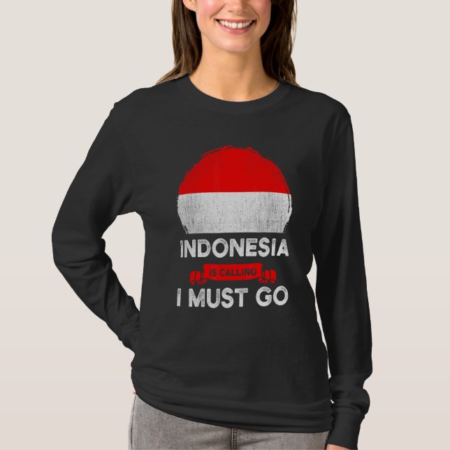 Indonesien fordert, dass ich das indonesische Erbe T-Shirt (Vorderseite)