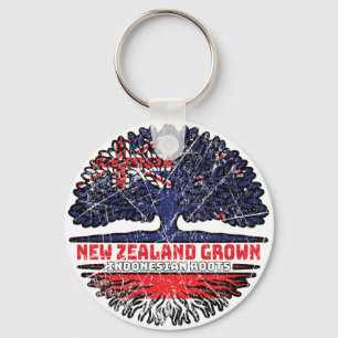 Indonesien Indonesien Neuseeland Neuseeland Schlüsselanhänger