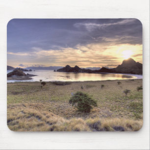 Indonesien, Komodo-Nationalpark. Sonnenuntergang a Mousepad