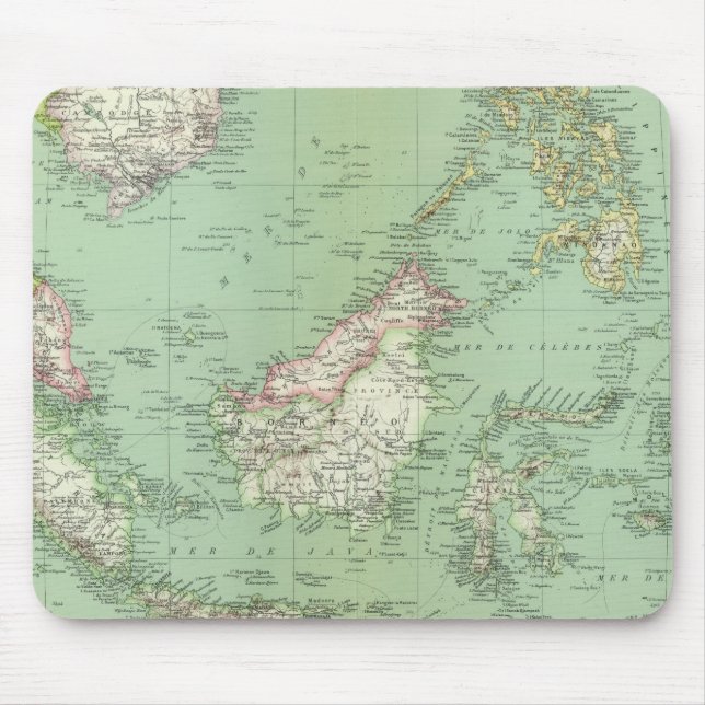 Indonesien, Malaysia Mousepad (Vorne)