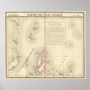 Indonesien Ozeanien Nr. 15 Poster