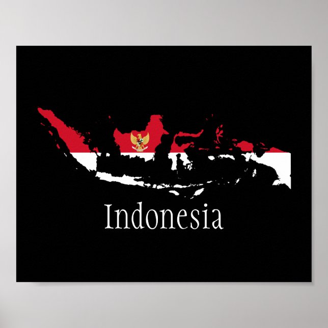 Indonesien Poster (Vorne)