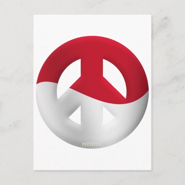 Indonesien Postkarte (Vorderseite)