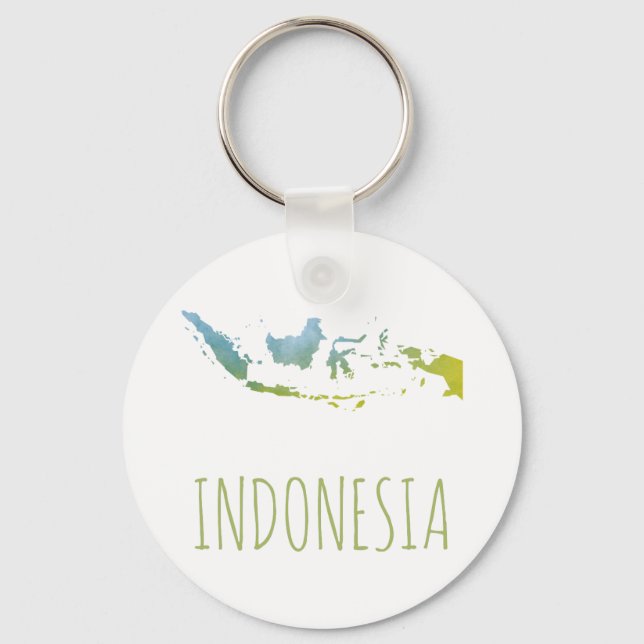 Indonesien Schlüsselanhänger (Vorderseite)