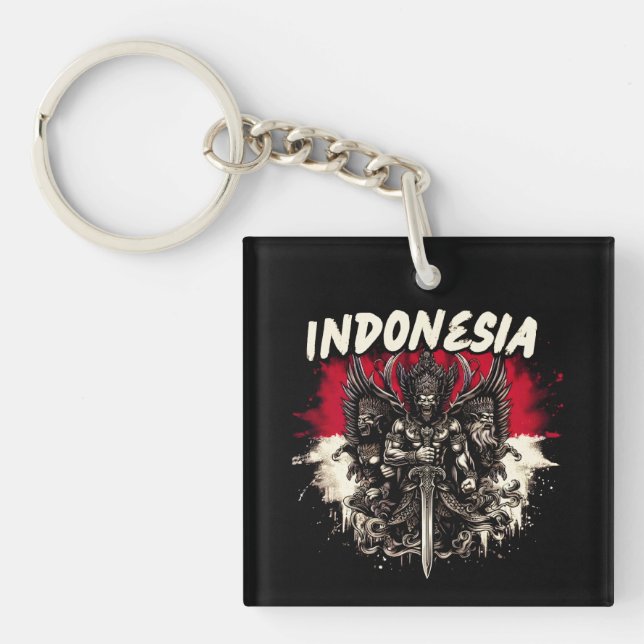 Indonesien   schlüsselanhänger (Vorderseite)