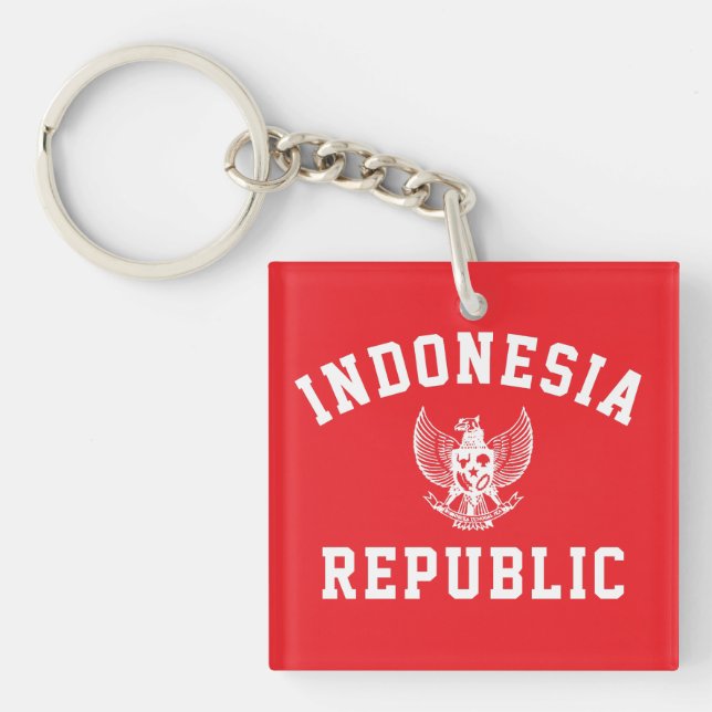 Indonesien Schlüsselanhänger (Vorderseite)