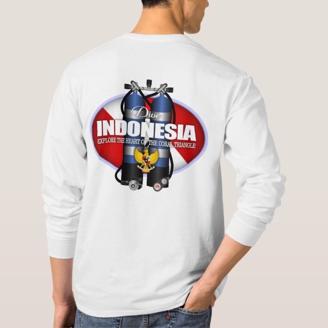 Indonesien (ST) T-Shirt (Rückseite)