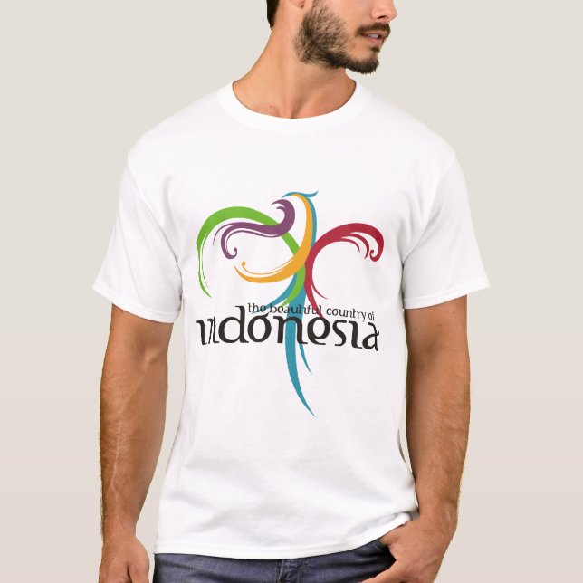 Indonesien-Waren T-Shirt (Vorderseite)