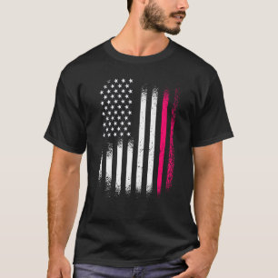 Indonesisch Amerikanischer Patriot Gewachsenes Lan T-Shirt
