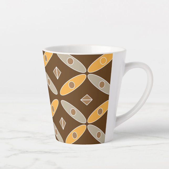 indonesische Batik-Muster-Tasse Milchtasse (Rechts)
