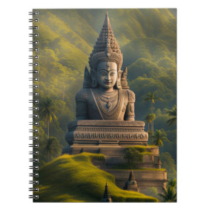 Indonesische Buddha Notizblock