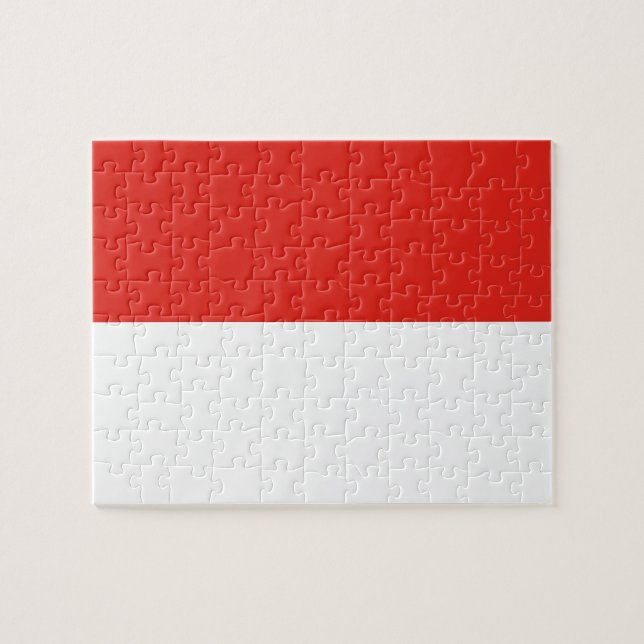 Indonesische Flagge (Horizontal)
