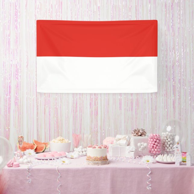 Indonesische Flagge Banner (Party)