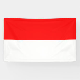Indonesische Flagge Banner
