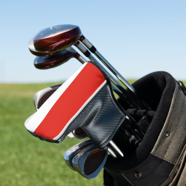 Indonesische Flagge Golf Headcover (In Situ)