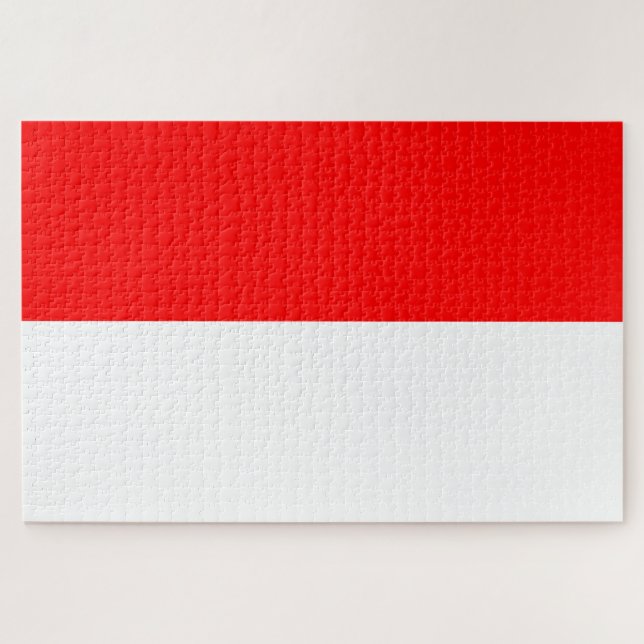 Indonesische Flagge (Indonesien) (Horizontal)