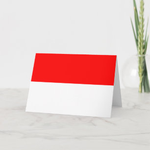 Indonesische Flagge (Indonesien) Karte