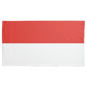 Indonesische Flagge Kissenbezug