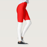 Indonesische Flagge Leggings<br><div class="desc">Patriotische Flagge Indonesiens.</div>