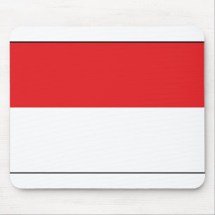 Indonesische Flagge Mousepad