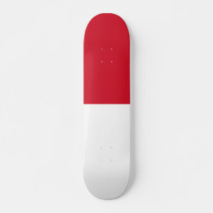 Indonesische Flagge Skateboard