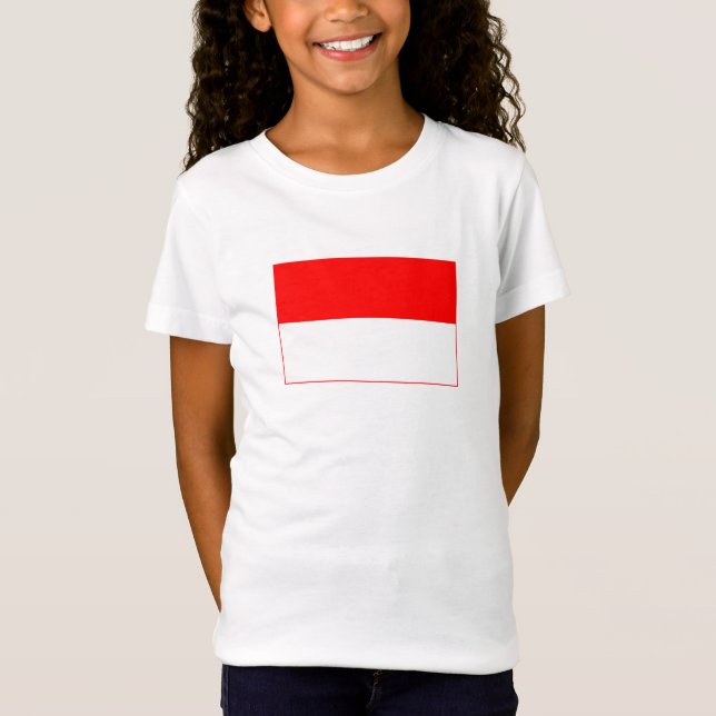Indonesische Flagge T-Shirt (Vorderseite)