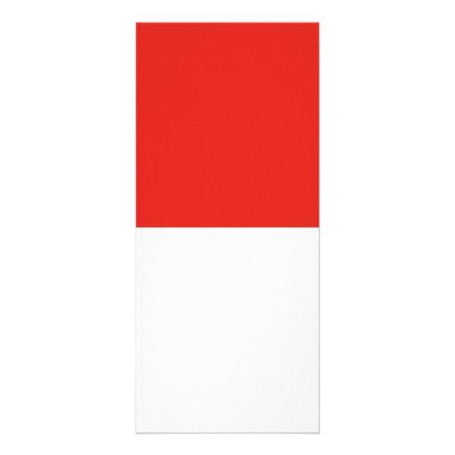 Indonesische Flagge Werbekarte (Vorne)