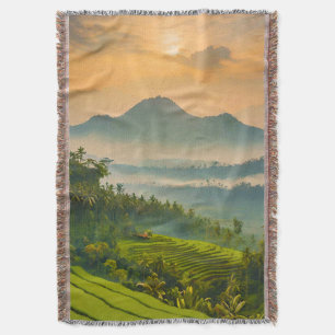 Indonesische Sunset Decke