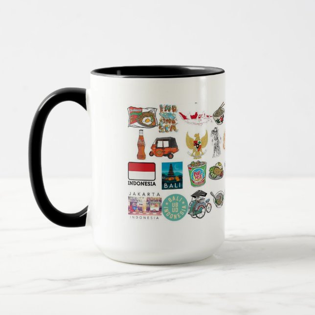 indonesische Tasse (Links)