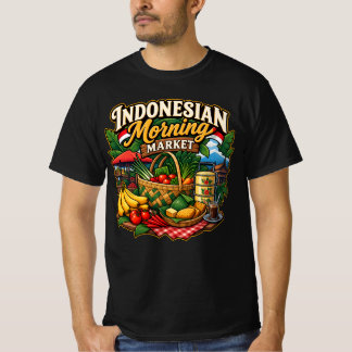 Indonesischer Morgenmarkt T-Shirt
