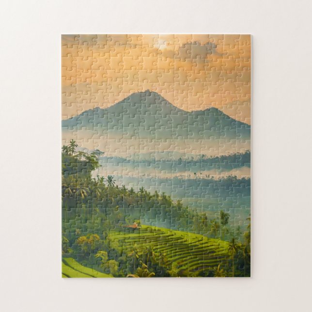 Indonesischer Sonnenuntergang  (Vertikal)