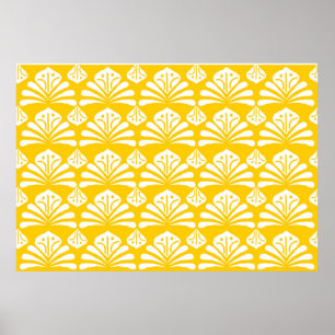 Indonesisches Batik-typisches Design, Kombination Poster
