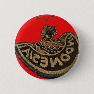 Indonesisches javanisches Schattenspiel - Kulturku Button
