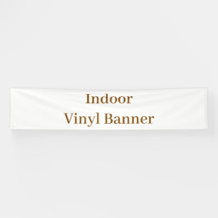 Indoor 2,5' x 12' Vinylbanner Banner