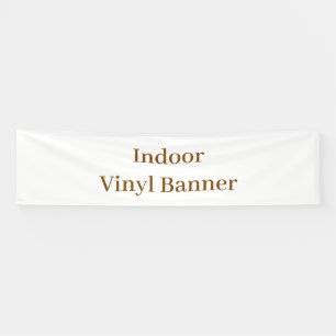 Indoor 76 x 305 cm Vinylbanner Banner