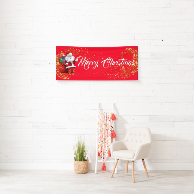 Indoor Banner frohe Weihnachten (Insitu)