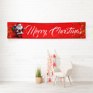 Indoor Banner frohe Weihnachten