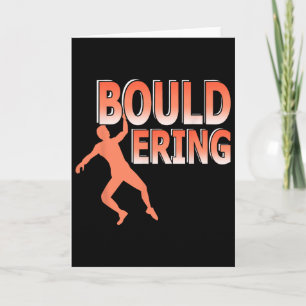 Indoor Boulderwand Kletter Athletik Kletterer L Karte