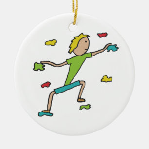 Indoor Climbing Keramik Ornament