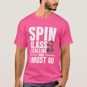 Indoor Cycling Spin Instructor Workout Spinning SP T-Shirt