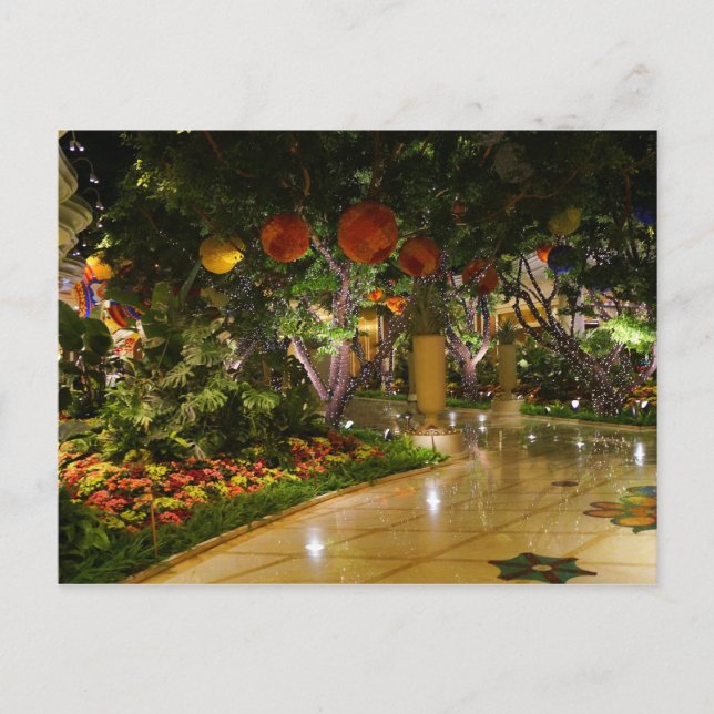 Indoor Garden Wynn Atrium Las Vegas #2 Postkarte (Vorderseite)
